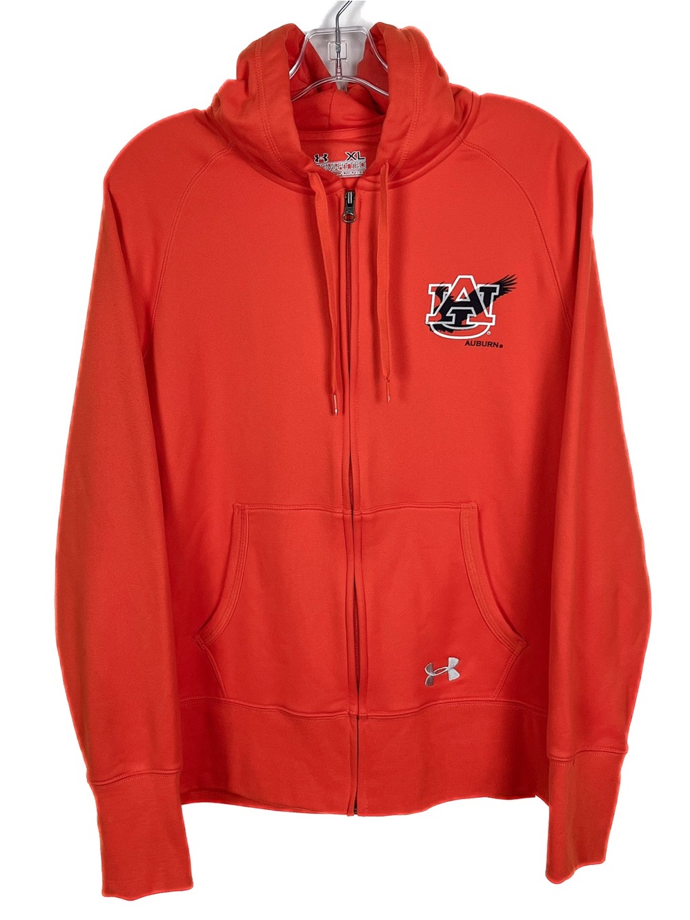 Under Armour University of Auburn Tigers Womens XL Semi-Fitted Zip Up Jacket NWT
